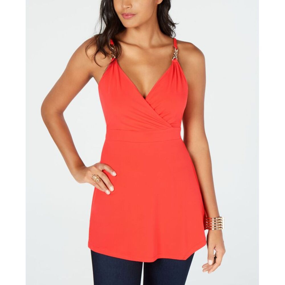 Thalia Sodi Surplice Neck Sleeveless Top